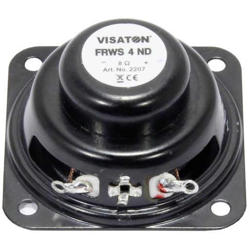 Visaton FRWS 4 ND - 8 Ohm 1.6 coll 4 cm Szélessávú hangszóró 2 W 8 Ω Fekete