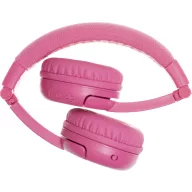   onanoff BuddyPhones® On Ear headset Bluetooth®, Vezetékes Rózsaszín Hangerő korlátozás, Összehajtható, Headset Gyermek
