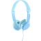 onanoff Travel On Ear headset Vezetékes Kék Összehajtható, Headset, Hangerő korlátozás Gyermek