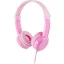 onanoff Travel On Ear headset Vezetékes Rózsaszín Összehajtható, Headset, Hangerő korlátozás Gyermek