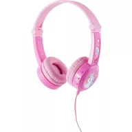   onanoff Travel On Ear headset Vezetékes Rózsaszín Összehajtható, Headset, Hangerő korlátozás Gyermek