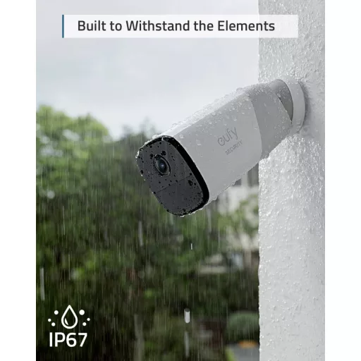 eufy EufyCam 2 Pro 2+1kit T88513D1 IP-Vezeték nélküli távfelügyeleti készlet2 db kamerával