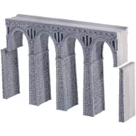   NOCH 58660 H0 Terméskő viadukt 1 vágányú Univerzális (H x Sz x Ma) 370 x 44 x 245 mm