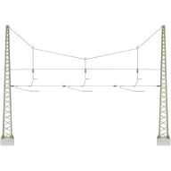   H0 Viessmann Modelltechnik 4162 Keresztfelfüggesztés 3 vágányú Univerzális 1 db