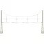 H0 Viessmann Modelltechnik 4163 Keresztfelfüggesztés 4 vágányú Univerzális 1 db