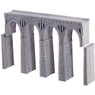   NOCH 34860 N Terméskő viadukt 1 vágányú (H x Sz x Ma) 198 x 26 x 136 mm