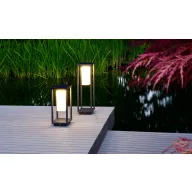   Deko Light 733050 Samas Solar 500 Napelemes kültéri állólámpa mozgásjelzővel LED Fixen beépített LED-es 2.2 W Sötétszürke