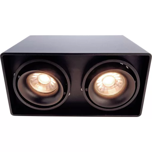 Deko Light 348005 Mona II, Schwarz Mennyezeti lámpa GU10 Fekete