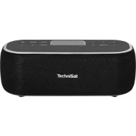   TechniSat DIGITRADIO BT 1 Asztali rádió DAB+, URH AUX, Bluetooth® Kihangosító funkció, Mikrofonnal, Ébresztő funkció, Újratölthető Fekete