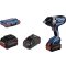 Bosch Professional GAL1880 L-Boxx 06019J8503 Akkus ütvecsavarozó 18 V 5.5 Ah Lítiumion kefe nélkül, 2. akkuval, Töltővel, Hordtáskával