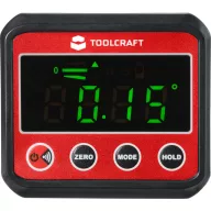   Digitális szögmérő és vízmérték, 360°, Toolcraft TO-7308984