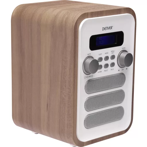 Denver DAB-48 Konyhai rádió URH, DAB+ Bluetooth® Fehér