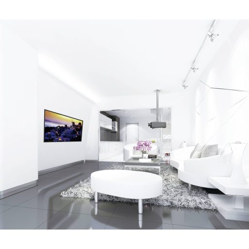 Reflecta Tapa Kivetítő mennyezeti tartó Padló/mennyezet távolsága (max.): 120 cm Ezüst