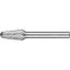 PFERD TOOLS 21001026 Maróstift Hossz 60 mm Átmérő 10 mm Munkahossz 20 mm Szár átmérő 6 mm