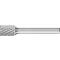 PFERD TOOLS 21100426 Maróstift henger Hossz 53 mm Átmérő 10 mm Munkahossz 13 mm Szár átmérő 6 mm
