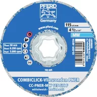 PFERD TOOLS 42002086 Csiszoló tányér Ø 115 mm