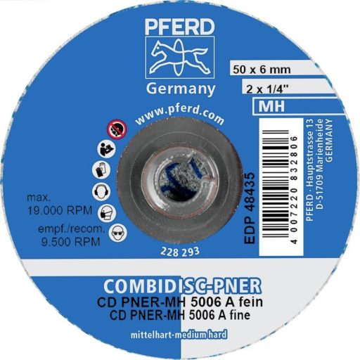 PFERD TOOLS 42759102 Csiszoló tányér Ø 50 mm