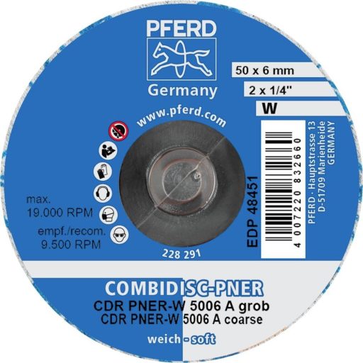 PFERD TOOLS 42779021 Csiszoló tányér Ø 50 mm