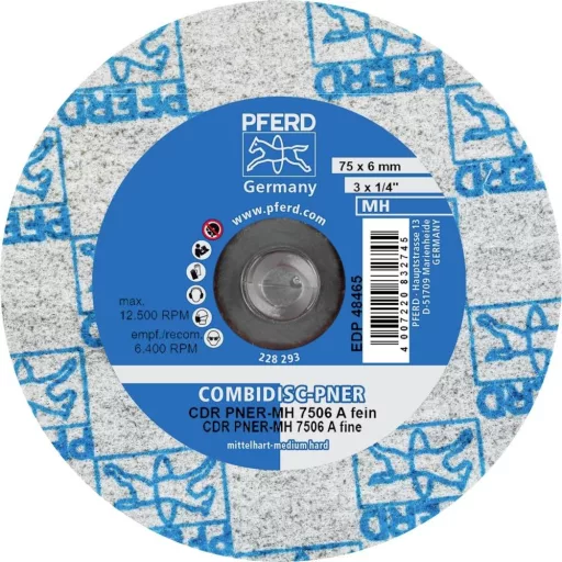 PFERD TOOLS 42779112 Csiszoló tányér Ø 75 mm