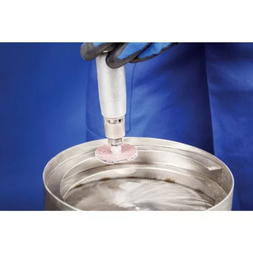 PFERD TOOLS 42863408 KS 30-4 A 80 Párnacsiszoló Ø 30 mm Alumínium, Vörösréz, Sárgaréz, szürke-/gömbölyű öntöttvas, Temperöntvény, Nemesített acél, Acél, öntött