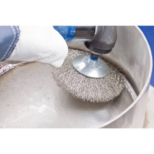 PFERD TOOLS Kúpos csiszolókefe KBUIT 7010/6 INOX 0,20 43225057 10 db