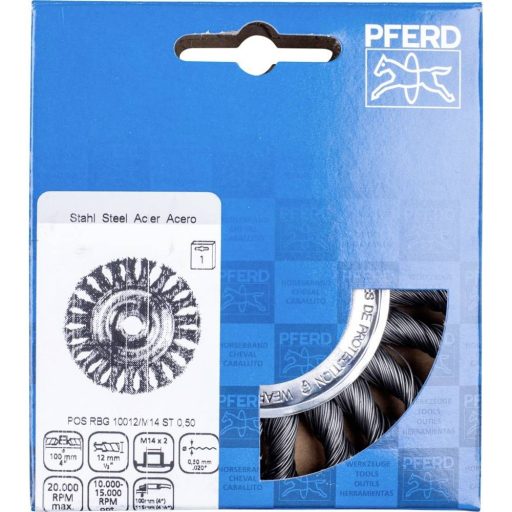 PFERD TOOLS Körkefe POS RBG 10012/M14 ST 0,50 43302000 1 db