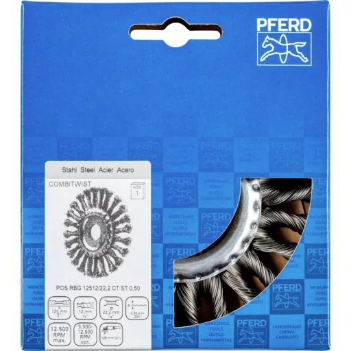 PFERD TOOLS Körkefe POS RBG 12512/22,2 CT ST 0,50 43303010 1 db