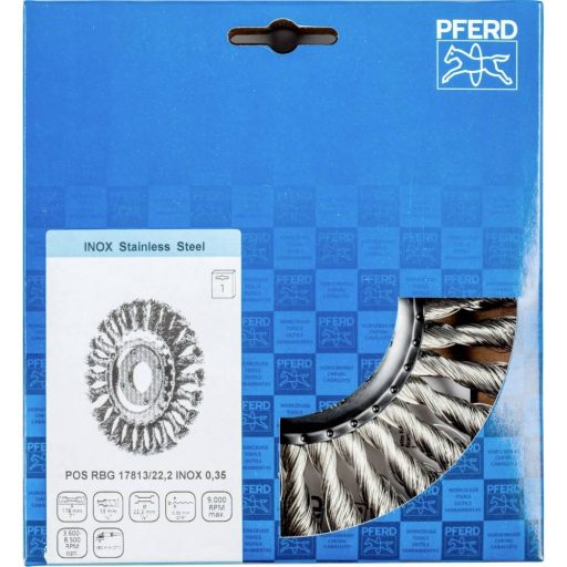 PFERD TOOLS PFERD TOOLS Körkefe POS RBG 17813/22,2 INOX 0,35 43304003 1 db POS RBG 17813/22,2 INOX 0,35 43304003 1 db