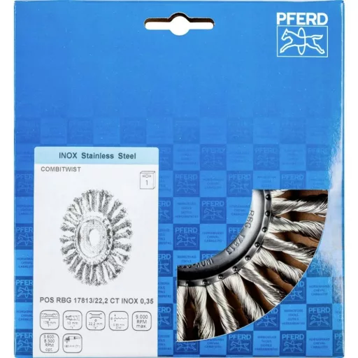 PFERD TOOLS Körkefe POS RBG 17813/22,2 CT INOX 0,35 43304013 1 db