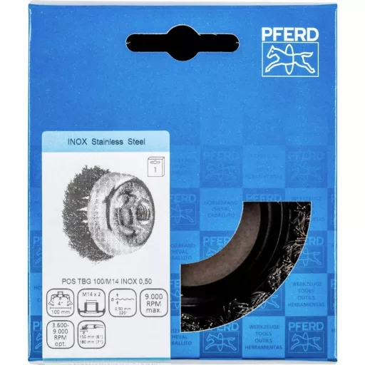PFERD TOOLS Fazékkefe 43308035 1 db