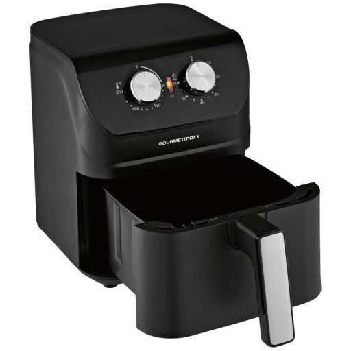 GourmetMaxx 14578 Forrólevegős fritőz 4 l 1400 W Cool-touch ház Fekete