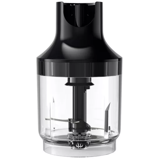 Philips Home HR2683/00 Rúdmixer 1200 W Keverőrúd levesekhez, Hótoló feltét, Mérőpohárral, Aprító feltéttel, Fokozatmentes sebesség állítás Fekete, Ezüst