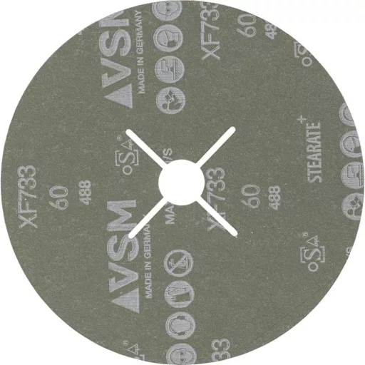 PFERD TOOLS FS 180-22 CO-ALU 60 64281860 Csiszolópapír csiszolókoronghoz Szemcsézet 60 (Ø) 180 mm 25 db