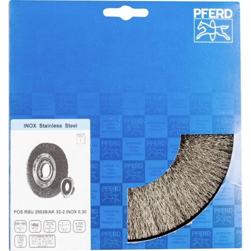 PFERD TOOLS Körkefe POS RBU 20038/AK32-2 INOX 0,30 43701266 1 db