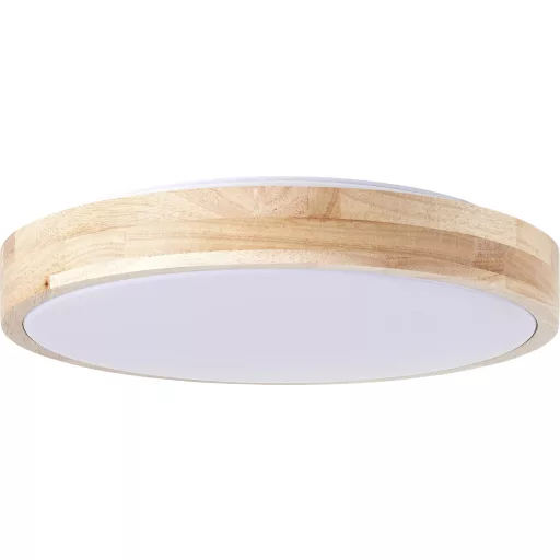 Brilliant G99414/75 Slimline LED-es mennyezeti lámpa LED Fixen beépített LED-es EEK: F (A - G) 13 W Fa (világos), Fehér