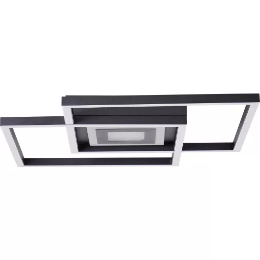 Brilliant G99381/06 Metis LED-es mennyezeti lámpa LED Fixen beépített LED-es EEK: E (A - G) 33 W Fekete