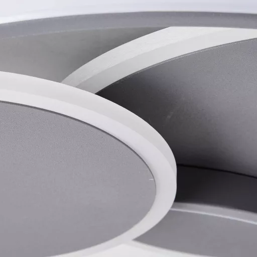 Brilliant G99371/22 Runda LED-es mennyezeti lámpa LED Fixen beépített LED-es EEK: F (A - G) 51.5 W Szürke (matt)