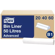 TORK 204060 Szemeteszsák 50 l Átlátszó 250 db