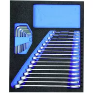   Gedore 2957213 TS CT2-7 Racsnis csavarkulcs készlet Kulcsszélesség (metrikus) 07 - 19 mm