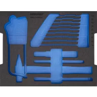   Gedore 2835975 EI-1100 CT2-BASIC Habanyag betét (H x Sz) 230 mm x 315 mm