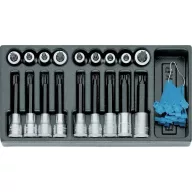   Gedore 1402706 1500 E-ITX 19 LKP Szerszámtartó betét (H x Sz x Ma) 158 x 310 x 42 mm