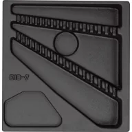   Gedore 1543490 1500 E-DT 2142 L Szerszámtartó betét (H x Sz x Ma) 315 x 310 x 42 mm