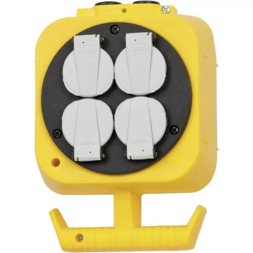 Brennenstuhl 1151160100 Elosztó kocka Sárga