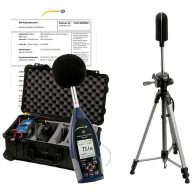   PCE Instruments Zajszintmérő Adatgyűjtő 25 - 136 dB 20 Hz - 12.5 kHz USB