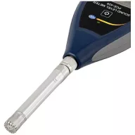   PCE Instruments Zajszintmérő Adatgyűjtő 22 - 136 dB 3 Hz - 20 kHz RS-485, RS-232, USB 3.0 alj, mikro B típus, USB 2.0 alj, belső 4 pólusú, USB-Device, Soros