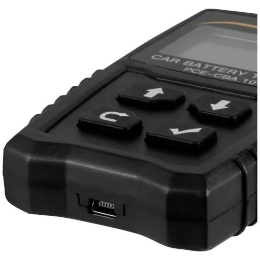 Autós akkuteszter nagy LCD kijelzővel 12 V, PCE Instruments PCE-CBA 10