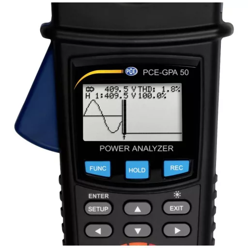 PCE Instruments Power Analyzer Lakatfogó