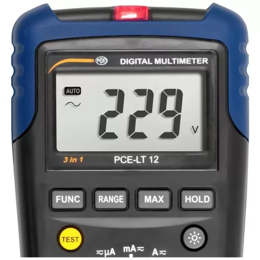 PCE Instruments PCE-LT 12 Kézi multiméter