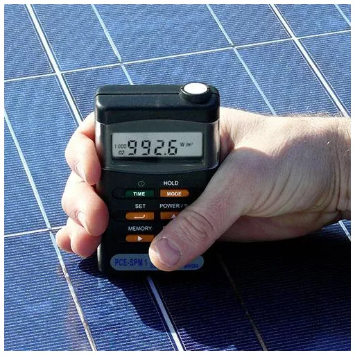 Fotovoltaikus mérőműszer, 0 - 2000 W/m², PCE Instruments PCE-SPM 1