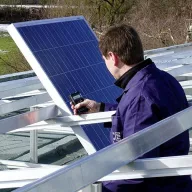   Fotovoltaikus mérőműszer, 0 - 2000 W/m², PCE Instruments PCE-SPM 1